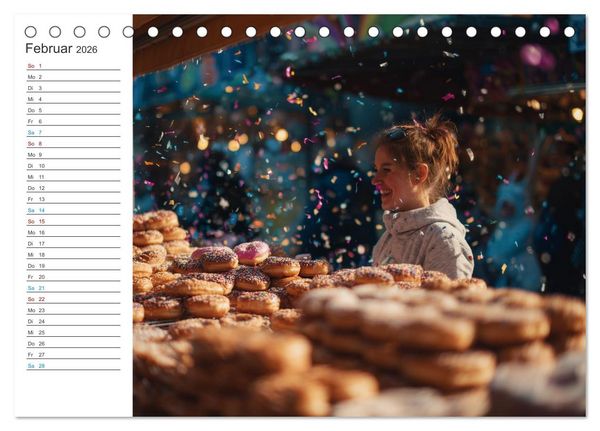 Produktbild: Mit Herz und Hand, Ich bin B&auml;cker (Tischkalender 2026 DIN A5 quer), CALVENDO Monatskalender