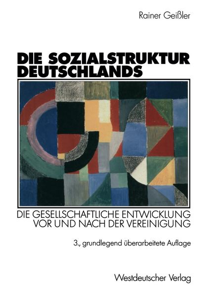 Produktbild: Die Sozialstruktur Deutschlands