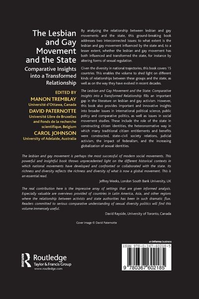 Produktbild: The Lesbian and Gay Movement and the State