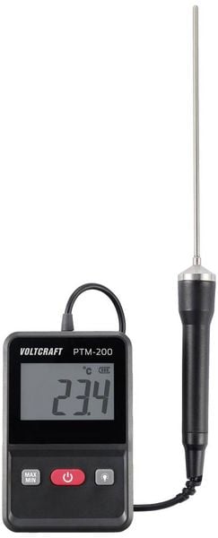 VOLTCRAFT PTM-200 Einstichthermometer Messbereich Temperatur -200 bis 200 °C Fühler-Typ Pt1000 Kontaktmessung