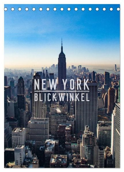 Produktbild: New York - Blickwinkel (Tischkalender 2026 DIN A5 hoch), CALVENDO Monatskalender