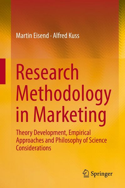 Produktbild: Research Methodology in Marketing