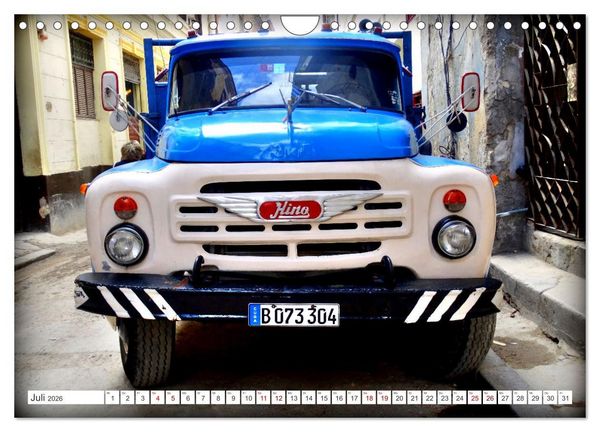 Produktbild: Hino Trucks - Nutzfahrzeuge Made in Japan (Wandkalender 2026 DIN A4 quer), CALVENDO Monatskalender