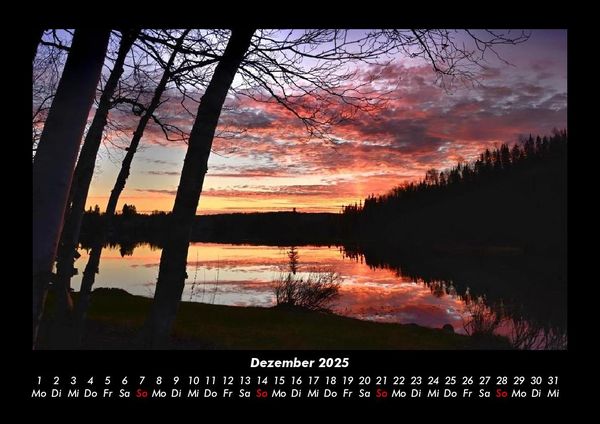 Produktbild: Tage am See 2025 Fotokalender DIN A3