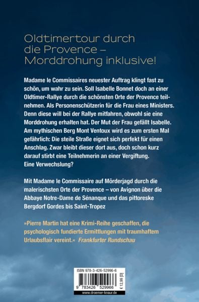 Produktbild: Madame le Commissaire und die t&ouml;dliche Rallye