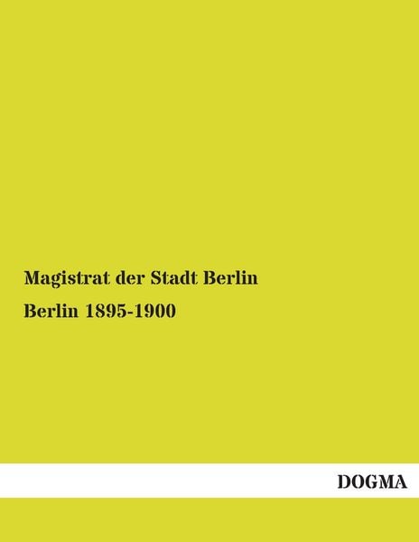 Produktbild: Berlin 1895-1900