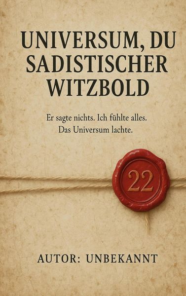 Produktbild: Universum, du sadistischer Witzbold