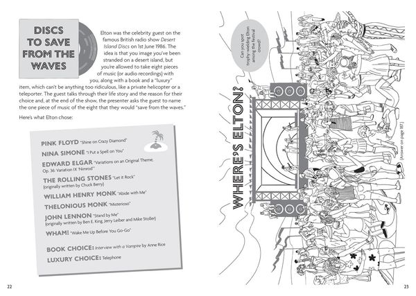 Produktbild: The Elton John Activity Book
