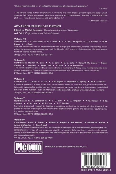 Produktbild: Advances in Nuclear Science and Technology