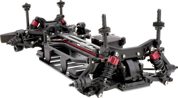 Produktbild: Reely TC-04 Onroad-Chassis 1:10 RC Modellauto Elektro Stra&szlig;enmodell Allradantrieb (4WD) ARR