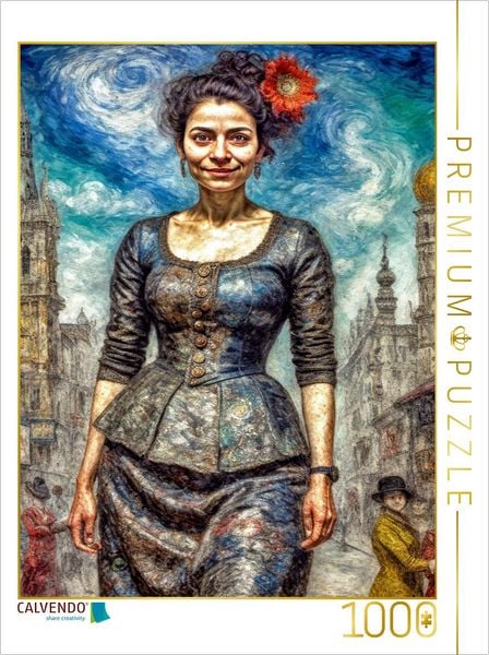 Produktbild: CALVENDO Puzzle Nach James Ensor (1860 - 1949) | 1000 Teile Lege-Gr&ouml;&szlig;e 64x48cm Foto-Puzzle f&uuml;r gl&uuml;ckliche Stunden