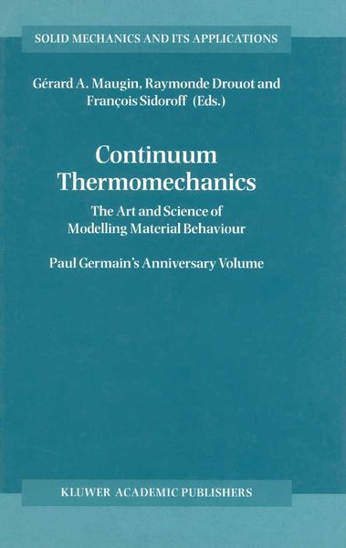 Produktbild: Continuum Thermomechanics