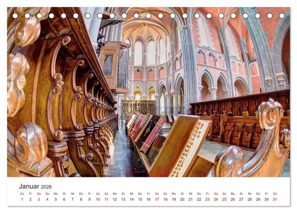 Produktbild: Abtei Marienstatt (Tischkalender 2026 DIN A5 quer), CALVENDO Monatskalender