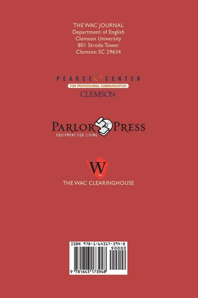 Produktbild: WAC Journal 33 (2022)