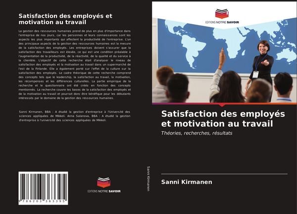 Produktbild: Satisfaction des employ&eacute;s et motivation au travail
