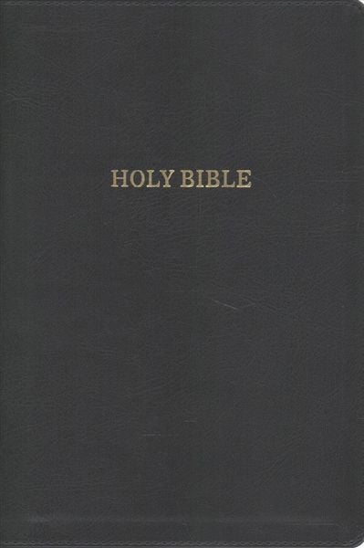 Produktbild: KJV, Deluxe Reference Bible, Giant Print, Imitation Leather, Black, Red Letter Edition