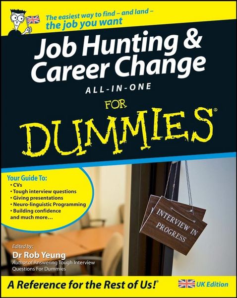 Produktbild: Job Hunting and Career Change All-In-One For Dummies, UK Edition