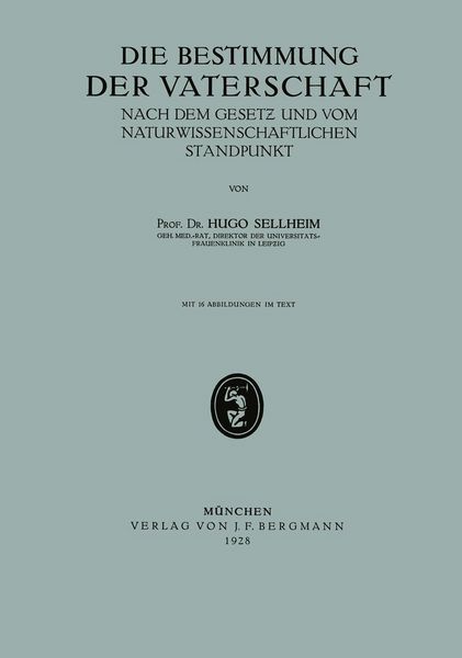 Produktbild: Die Bestimmung der Vaterschaft