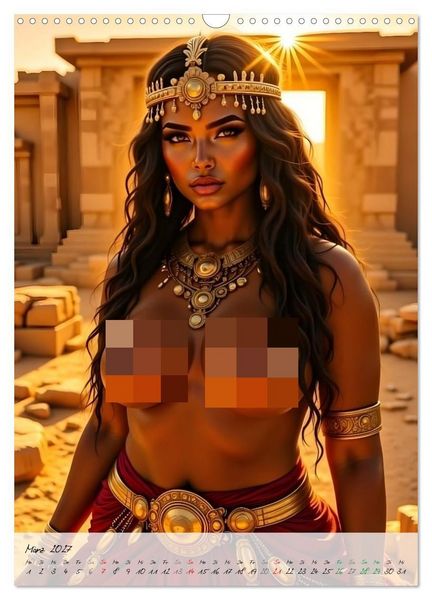 Produktbild: G&ouml;ttinnen der &Auml;gypter (Wandkalender 2027 DIN A3 hoch), CALVENDO Monatskalender