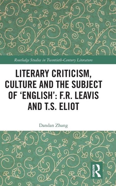 Produktbild: Literary Criticism, Culture and the Subject of 'English'