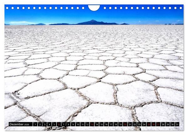 Produktbild: Peru - Bolivien. Eine s&uuml;damerikanische Zwei-L&auml;nder-Reise (Wandkalender 2026 DIN A4 quer), CALVENDO Monatskalender