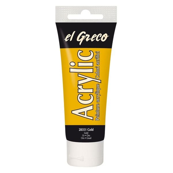 KREUL el Greco Acrylic Gold 75 ml Tube