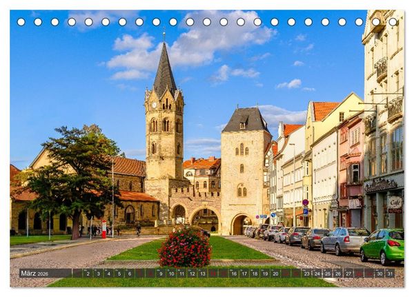 Produktbild: Ein Blick auf die Wartburgstadt Eisenach (Tischkalender 2026 DIN A5 quer), CALVENDO Monatskalender