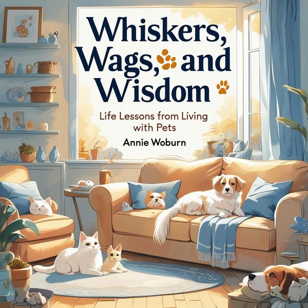 Produktbild: Whiskers, Wags, and Wisdom: Life Lessons from Living with Pets