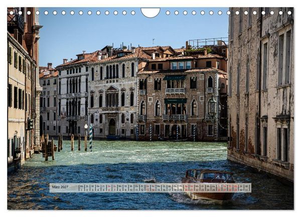 Produktbild: Venedig. Ein Jahr in der Lagunenstadt (Wandkalender 2027 DIN A4 quer), CALVENDO Monatskalender