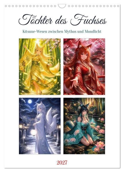 Produktbild: T&ouml;chter des Fuchses (Wandkalender 2027 DIN A3 hoch), CALVENDO Monatskalender