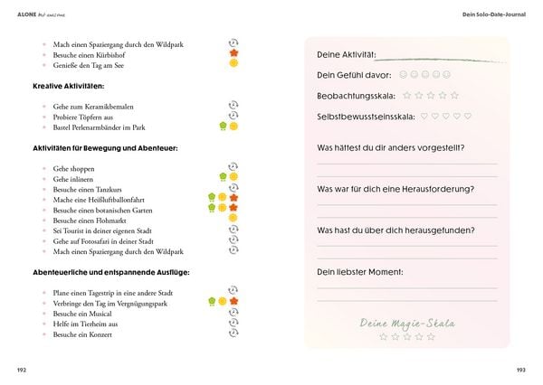 Produktbild: Alone but awesome &ndash; die Magie von Solo-Dates