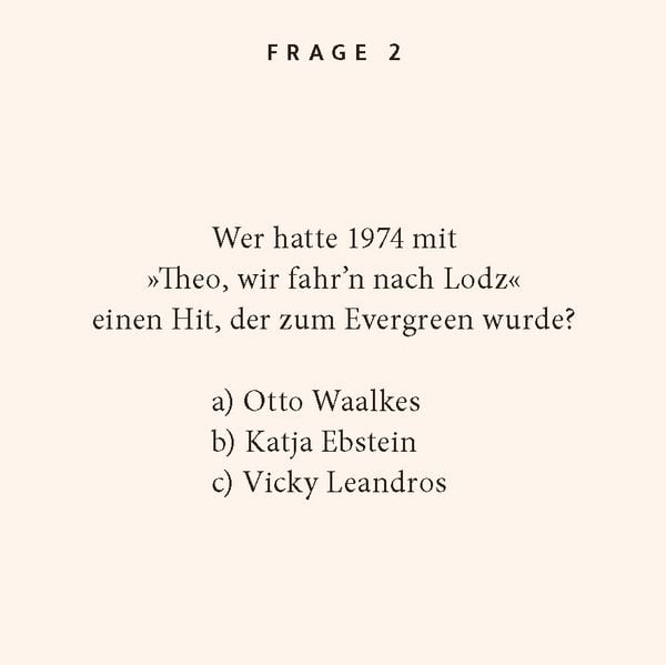 Produktbild: Deutsche Schlager-Quiz