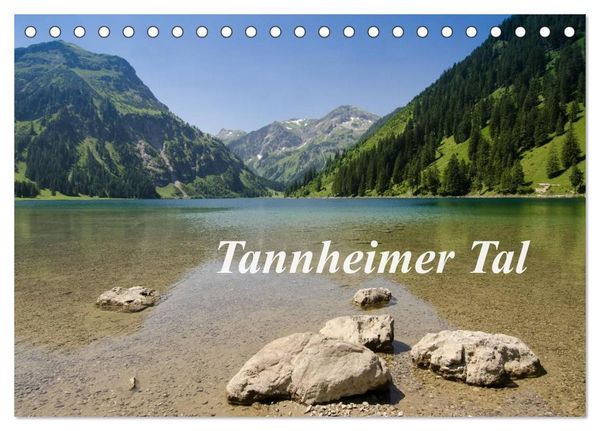 Produktbild: Tannheimer Tal (Tischkalender 2027 DIN A5 quer), CALVENDO Monatskalender