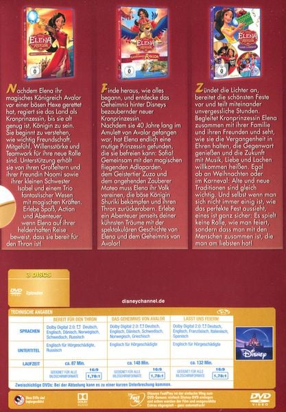 Produktbild: Elena von Avalor (Dreierpack) [3 DVDs]