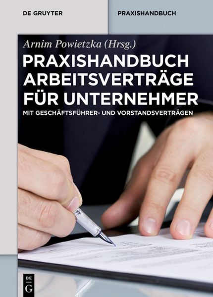 Produktbild: Praxishandbuch Arbeitsvertr&auml;ge f&uuml;r Unternehmer