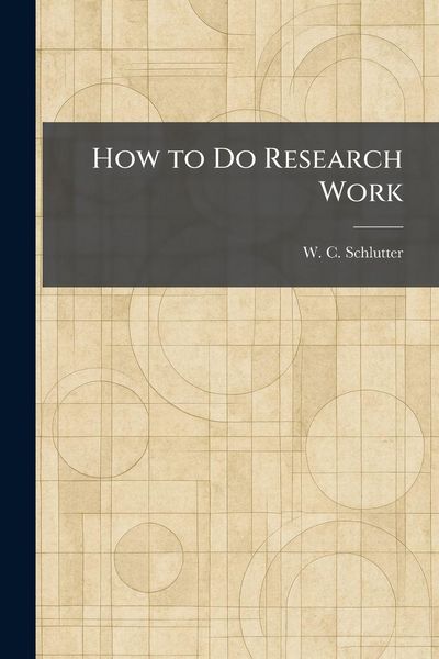 Produktbild: How to Do Research Work