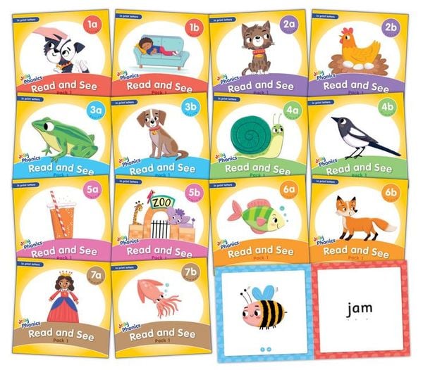 Produktbild: Jolly Phonics Read and See, Pack 1