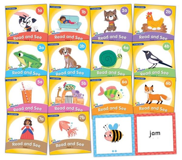 Produktbild: Jolly Phonics Read and See, Pack 1