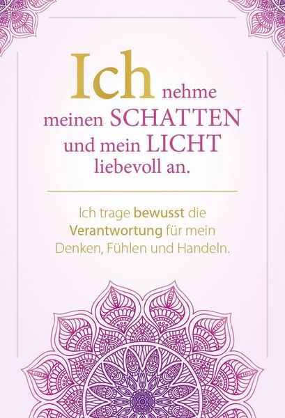 Produktbild: Sei du selbst, und lebe deine ganze Kraft - Meditationskarten f&uuml;r ein selbstbestimmtes Leben in Freiheit und Liebe