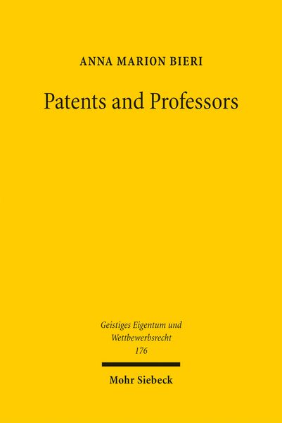 Produktbild: Patents and Professors