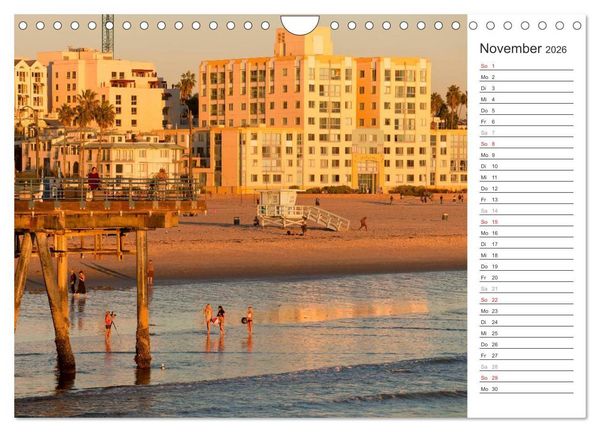 Produktbild: Los Angeles - Kalifornien (Wandkalender 2026 DIN A4 quer), CALVENDO Monatskalender