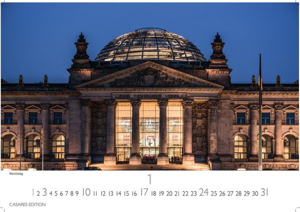 Produktbild: Berlin Kalender 2027 &ndash; Wandkalender | Fotokalender Deutschland 24x35cm - in 12 stimmungsvollen Aufnahmen zwischen Kultur, Architektur und Hauptstadtflair