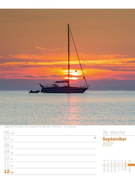Produktbild: Am Meer Wochenplaner Kalender 2027