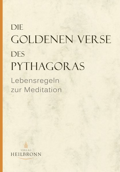 Produktbild: Die Goldenen Verse des Pythagoras