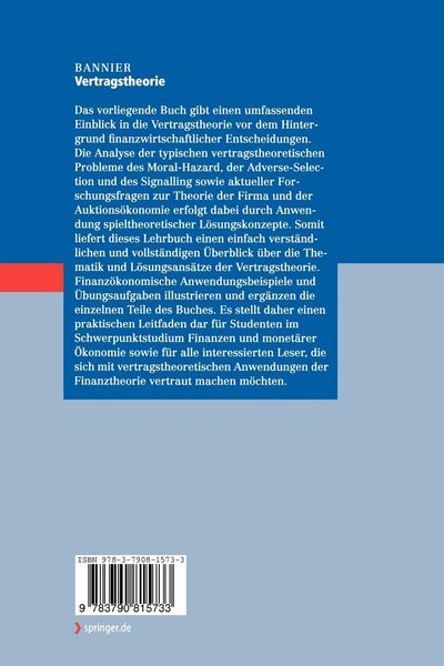 Produktbild: Vertragstheorie