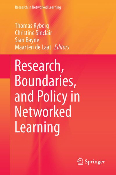 Produktbild: Research, Boundaries, and Policy in Networked Learning