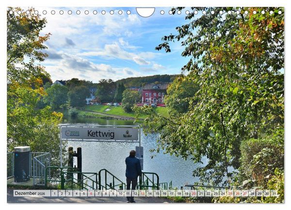 Produktbild: Kettwig der sch&ouml;nste Stadtteil Essens (Wandkalender 2026 DIN A4 quer), CALVENDO Monatskalender
