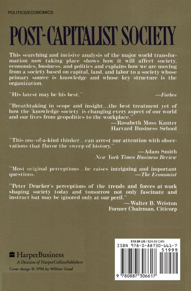 Produktbild: Post-Capitalist Society