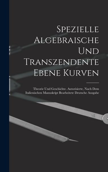 Produktbild: Spezielle Algebraische Und Transzendente Ebene Kurven