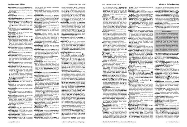 Produktbild: German Dictionary Complete and Unabridged